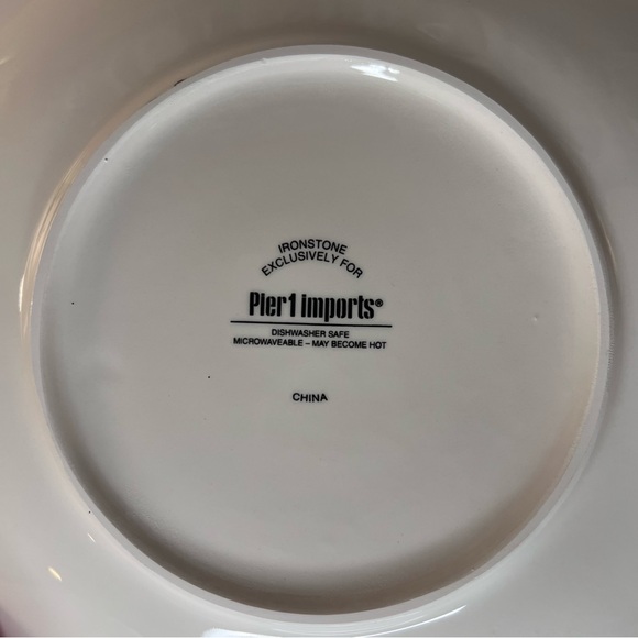 Pier 1 Imports Valentine’s Pups Salad Plates Set of 4 New Open Box - Picture 9 of 12